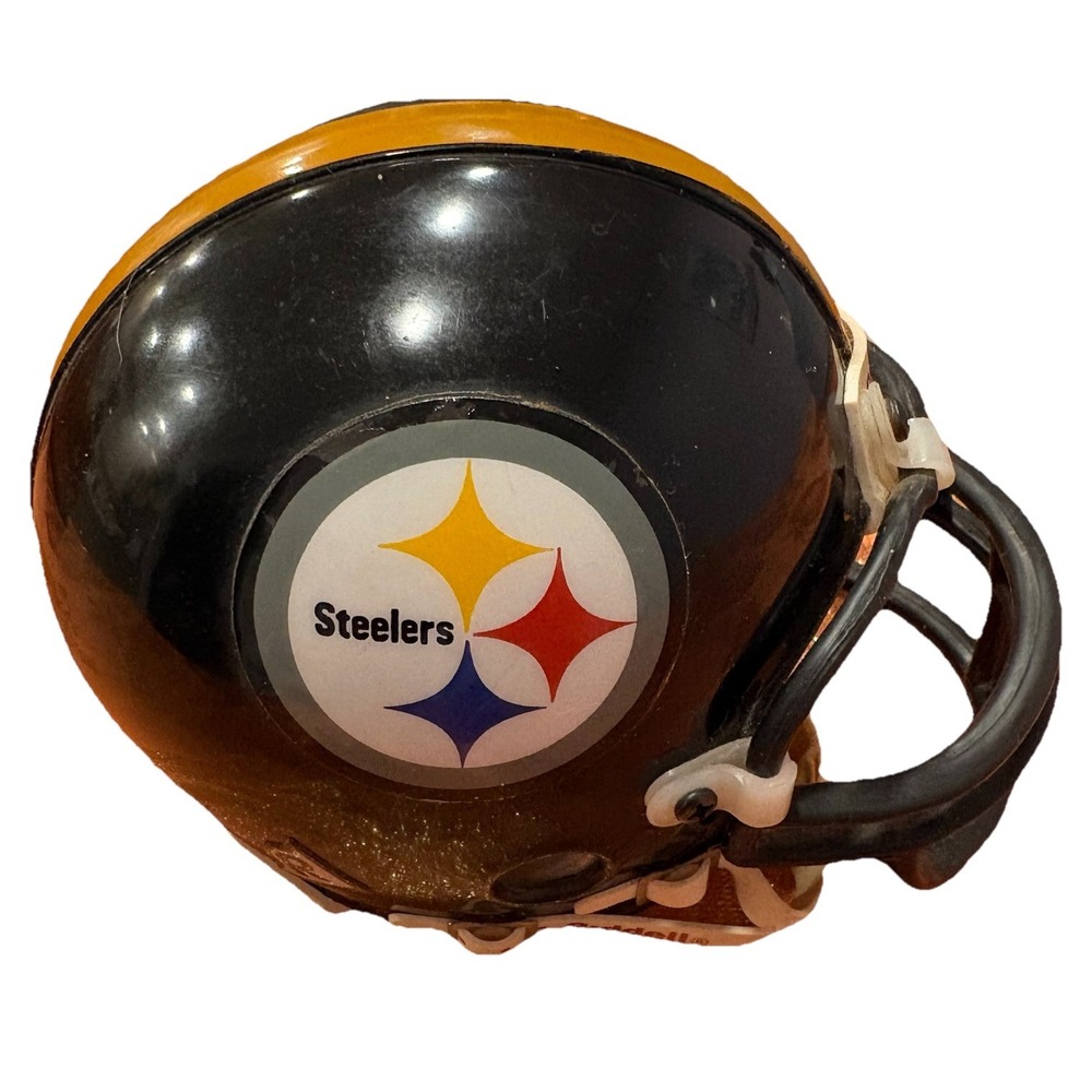 NFL Riddell Pittsburgh Steelers Mini Speed Helmet - Black Vintage Collectible